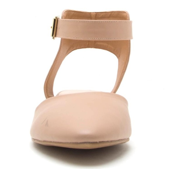 Toffee Ankle Wrap Flats Size 7 (Liquidation Sale) - Picture 2 of 4